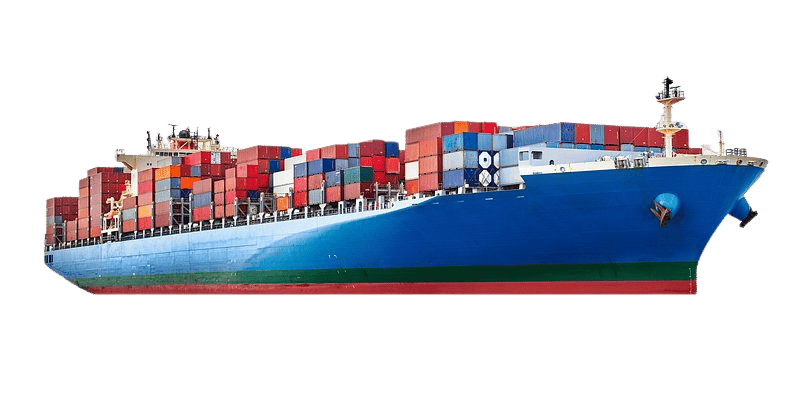 Container cargo ship
